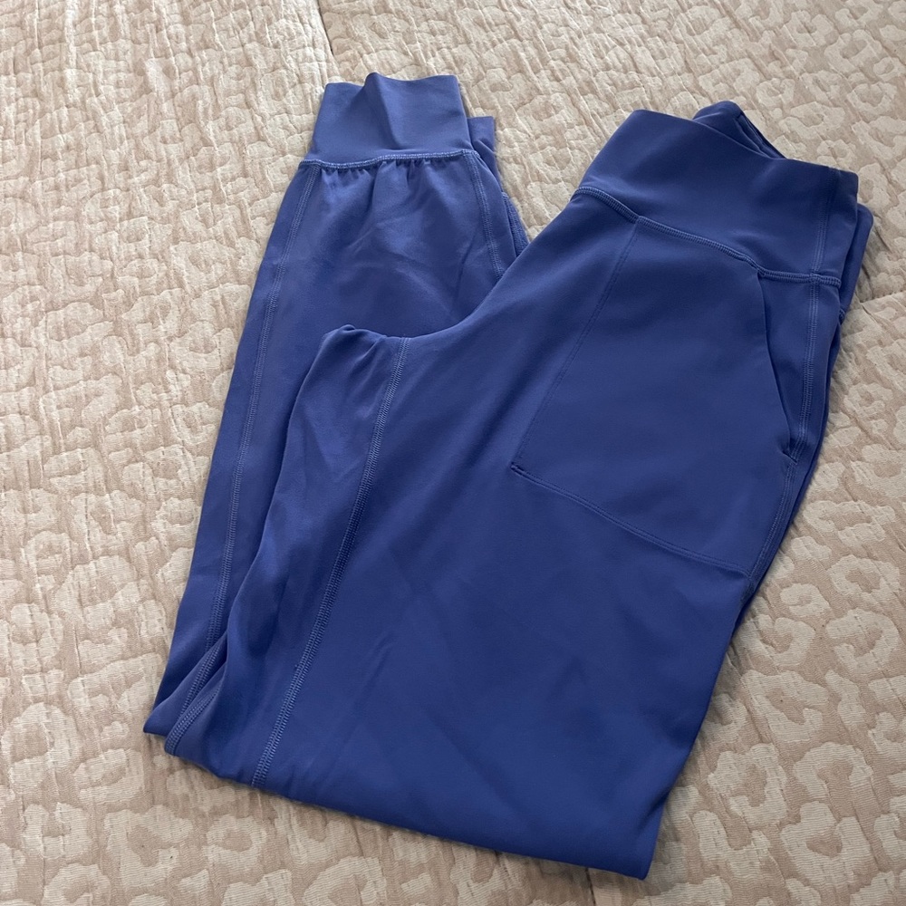 Lululemon Align High-Rise Jogger Full Length Wild Indigo Size 6 Like New